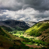 Overlooking Stonethwaite valley in the Lake District of England. Featured on Earthshots.org as the <a href="http://www.earthshots.org/2009/07/07/">photo of the day.</a>
