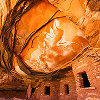 Deep in the southern Utah desert lie countless ruins from multiple cultures. This is but one reminder of their past.