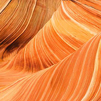 The Wave in the Paria Wilderness area is rife with so many unique rock features. The rock really looks as though it's been pulled through a taffy machine and is so worth the approach.