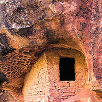 Looking as though it was constructed last year this granary sits untouched as it has for hundreds of years.